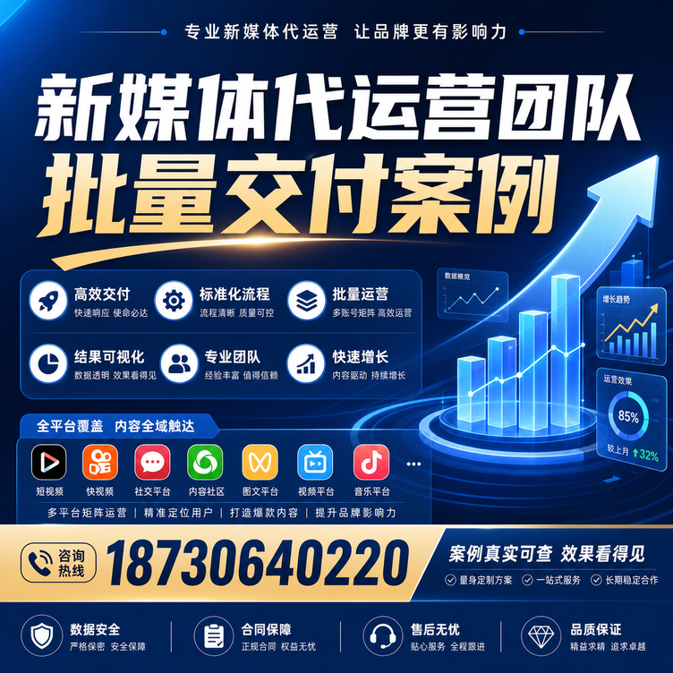 安阳代运营公司多客户账号批量高效交付案例