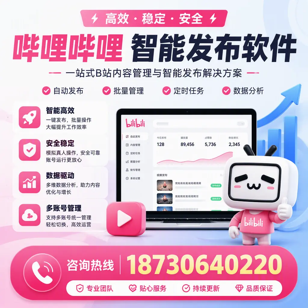 哔哩哔哩智能发布软件适用场景分析：在 安阳 的最佳实践